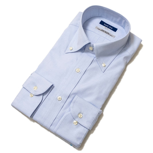 ボタンダウンシャツ(503R_B)BLUE