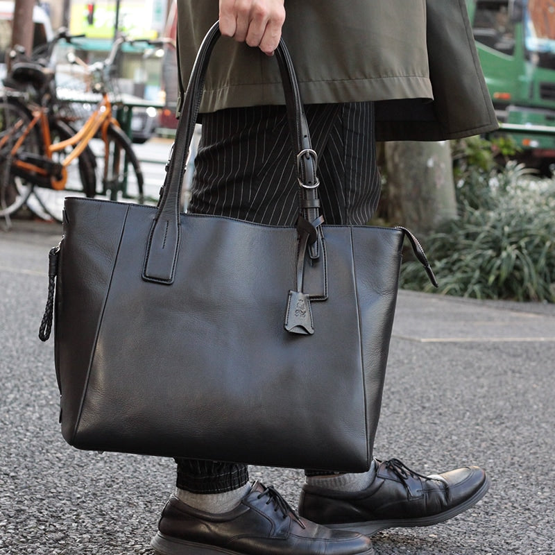 【P.I.D】高機能撥水レザートートバッグ