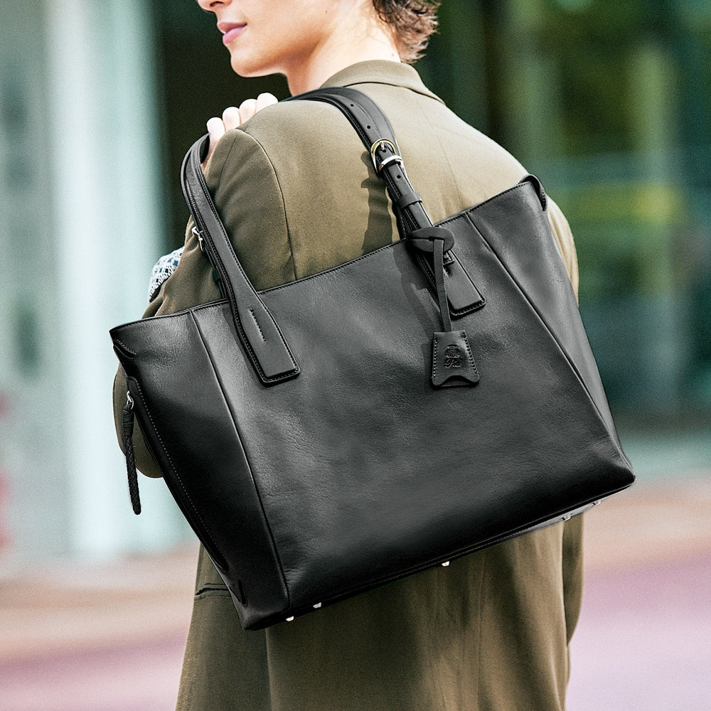 【P.I.D】高機能撥水レザートートバッグ