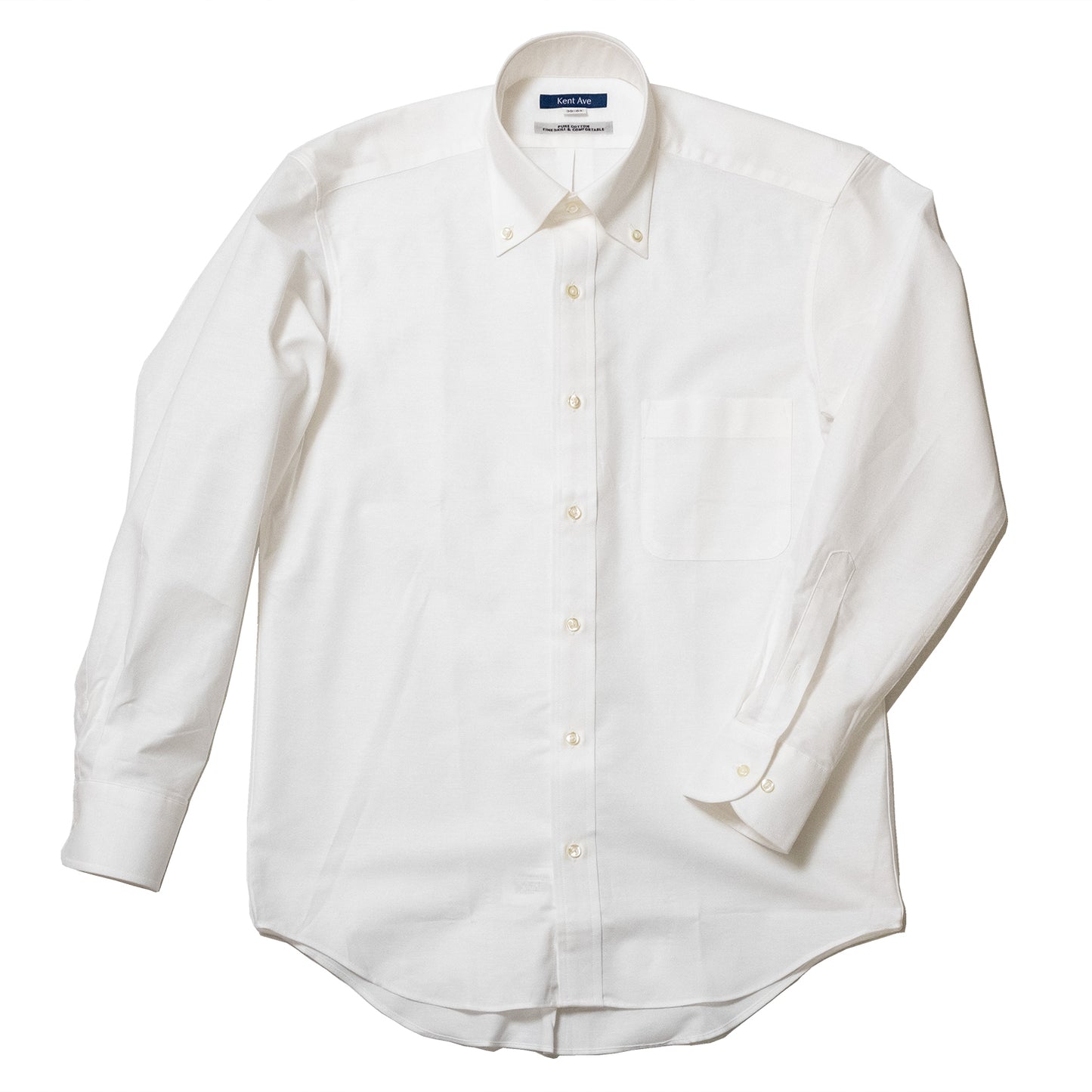 ボタンダウンシャツ（502R_A）WHITE