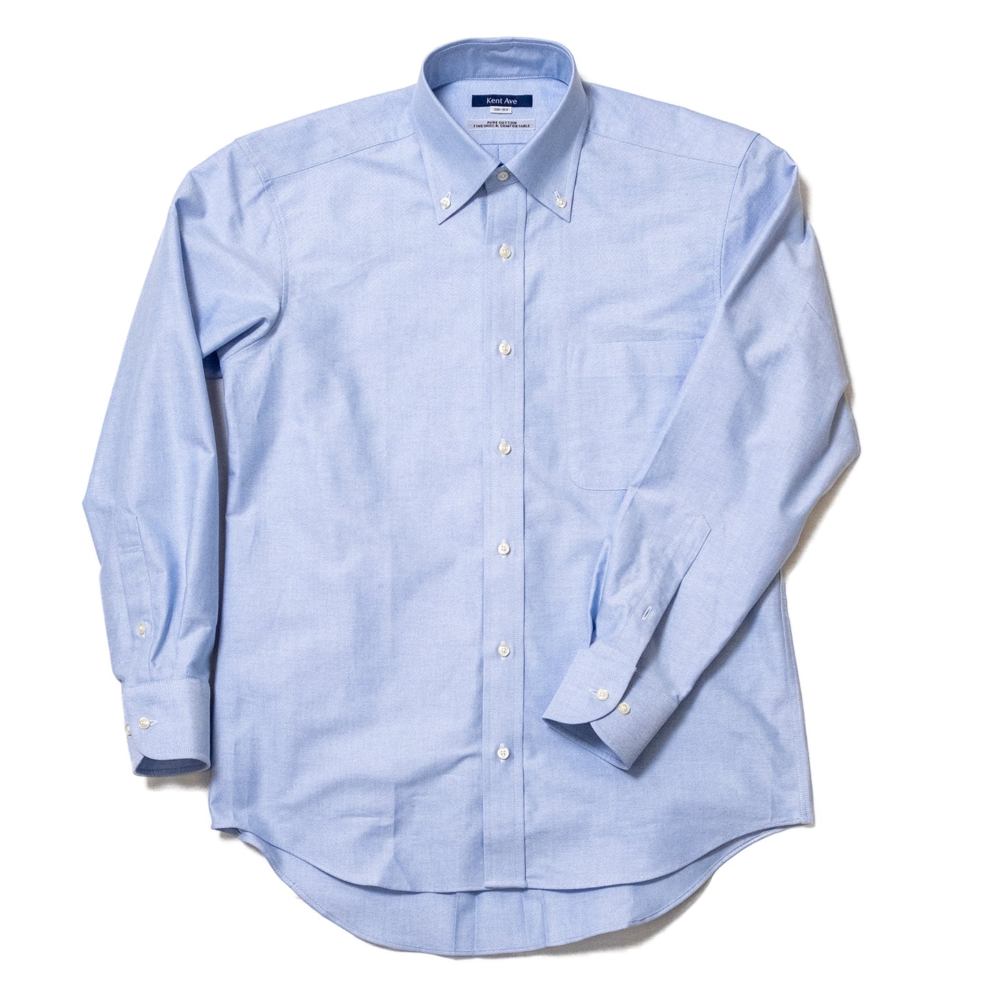 ボタンダウンシャツ（502R_D）BLUE