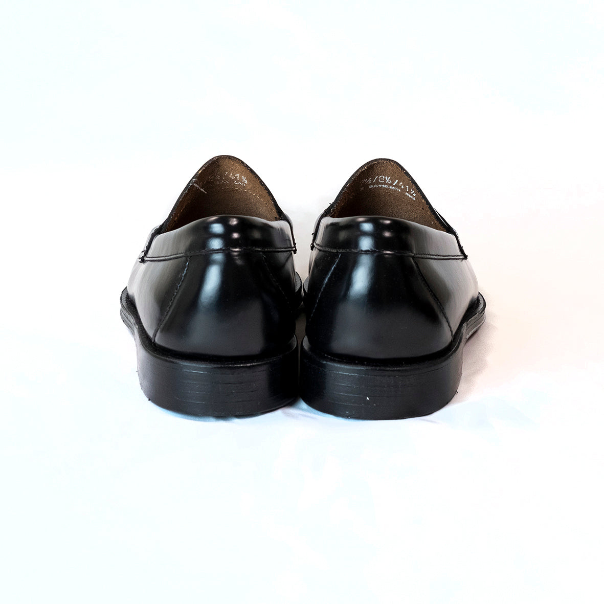 11035H LOGAN / BLACK (Leather Sole)