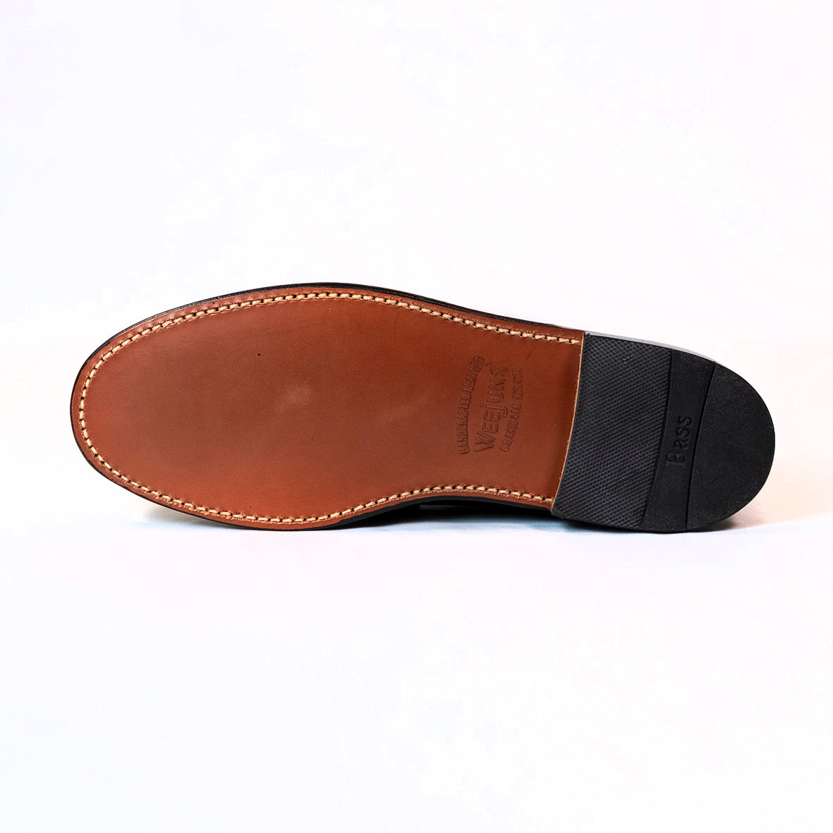 11035H LOGAN / BLACK (Leather Sole)