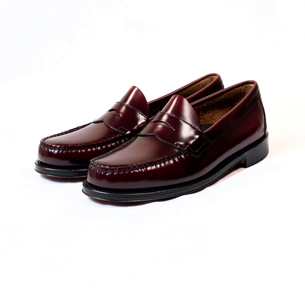 11035H LOGAN / WINE (Leather Sole)