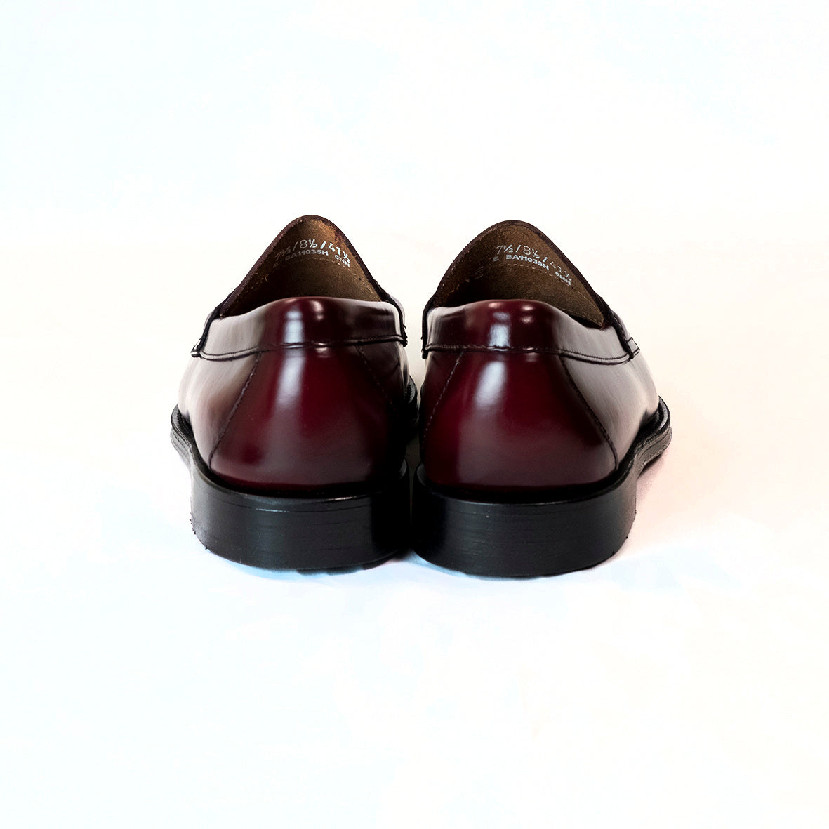 11035H LOGAN / WINE (Leather Sole)