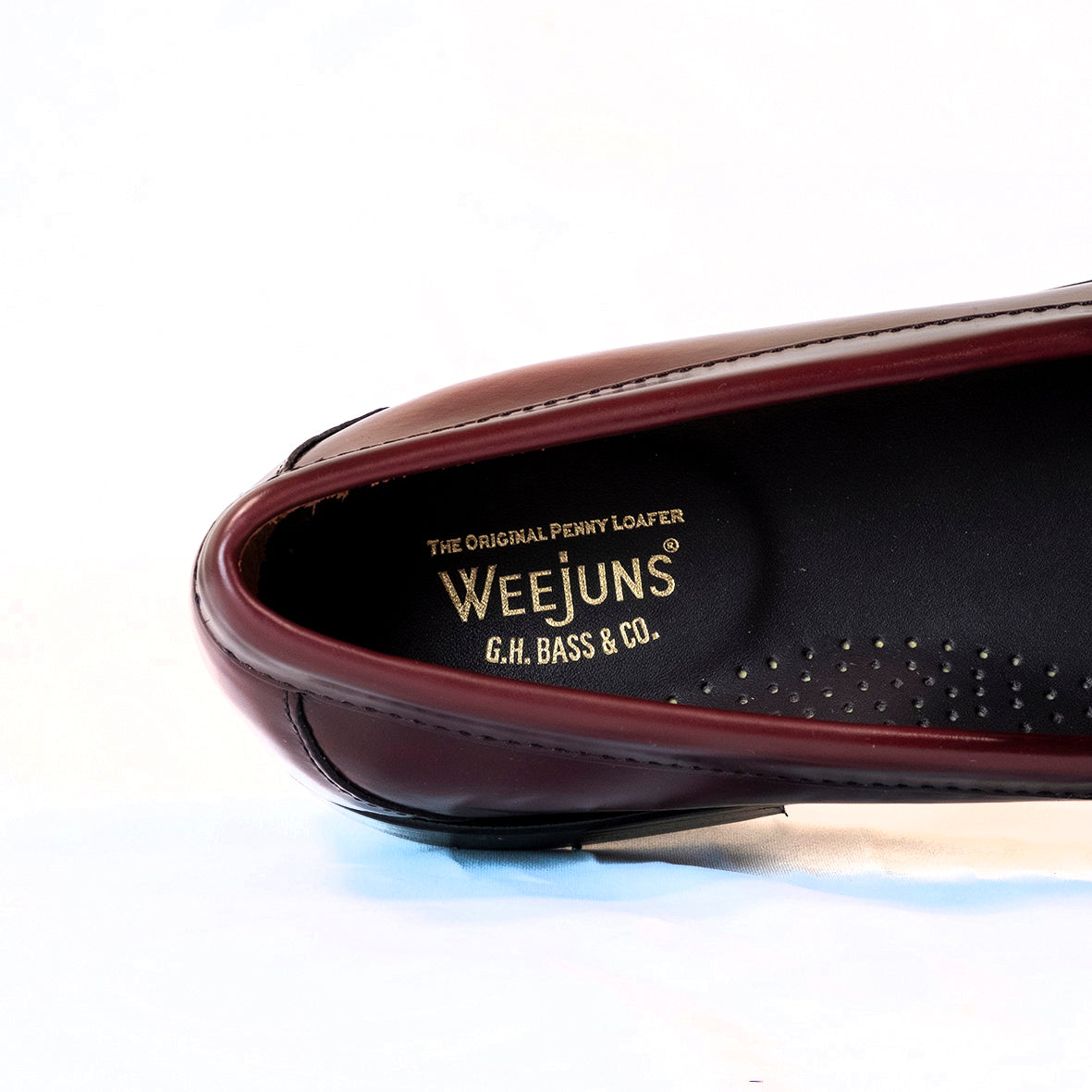 11035H LOGAN / WINE (Leather Sole)